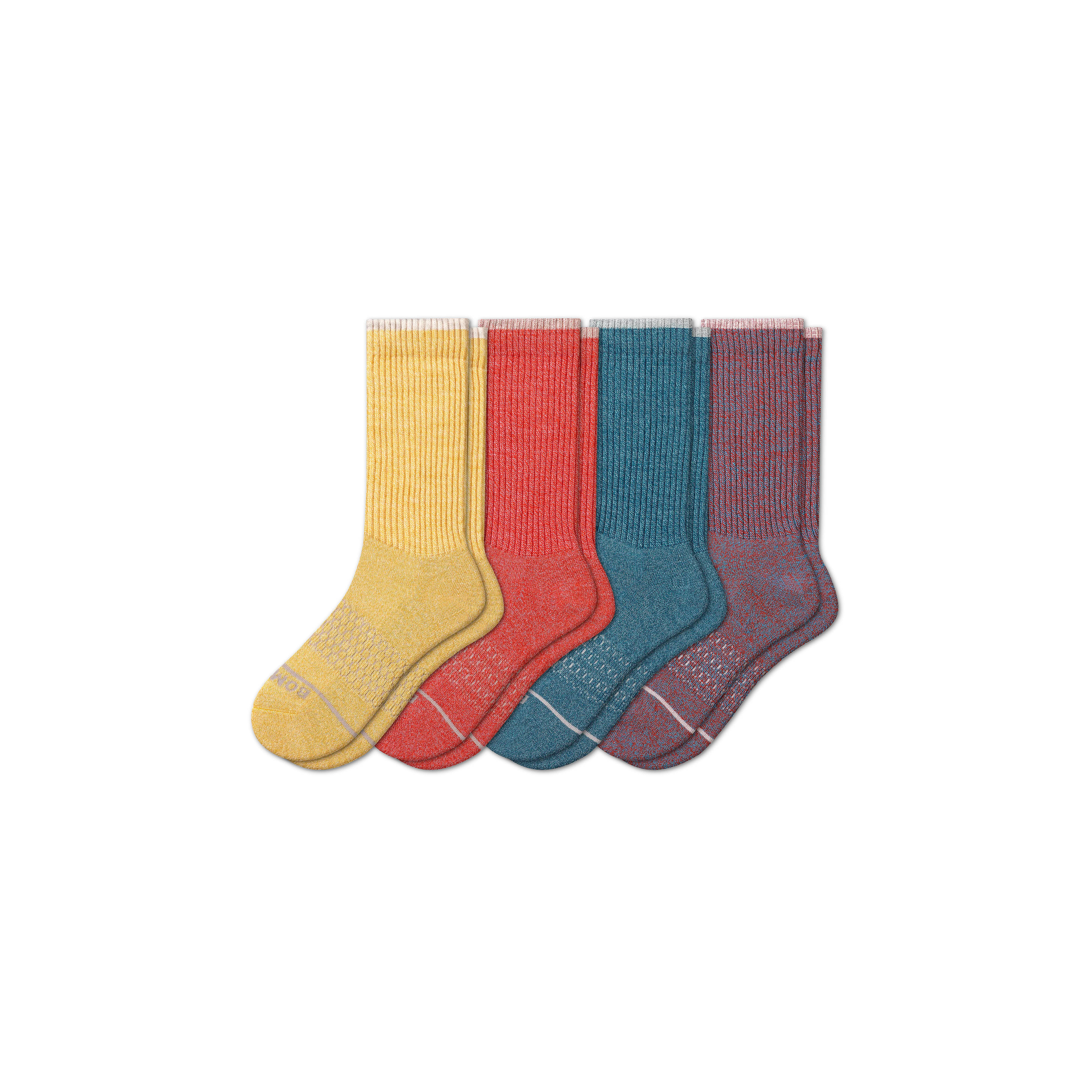 Men's Merino Wool Calf Sock 4-Pack