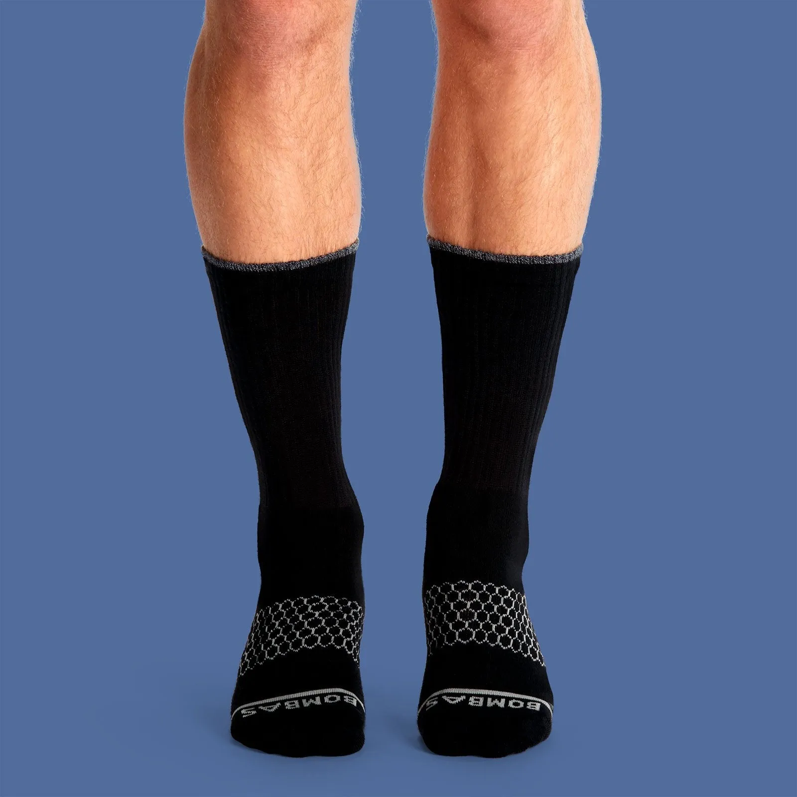 Men's Merino Wool Calf Sock 4-Pack