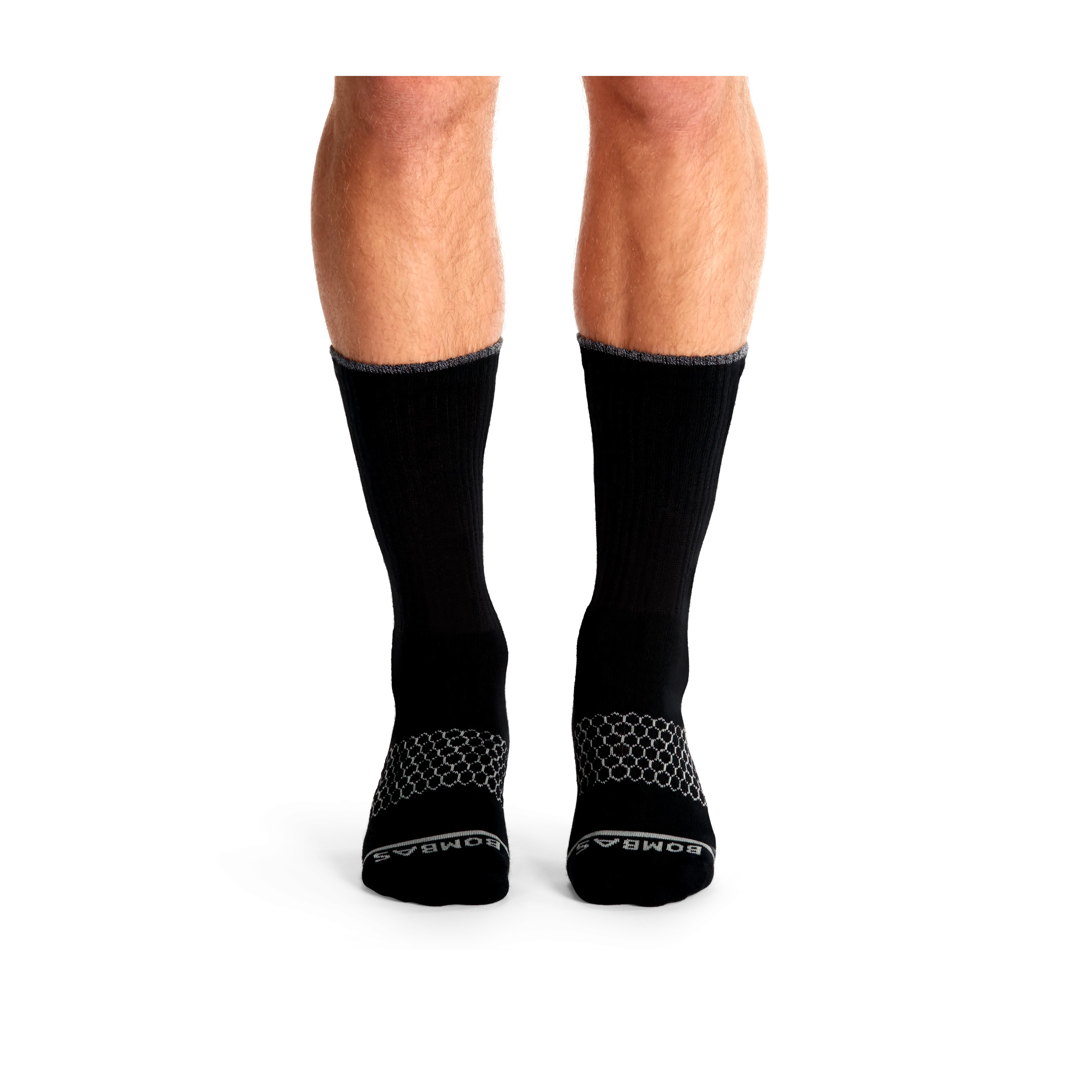 Men's Merino Wool Calf Sock 4-Pack