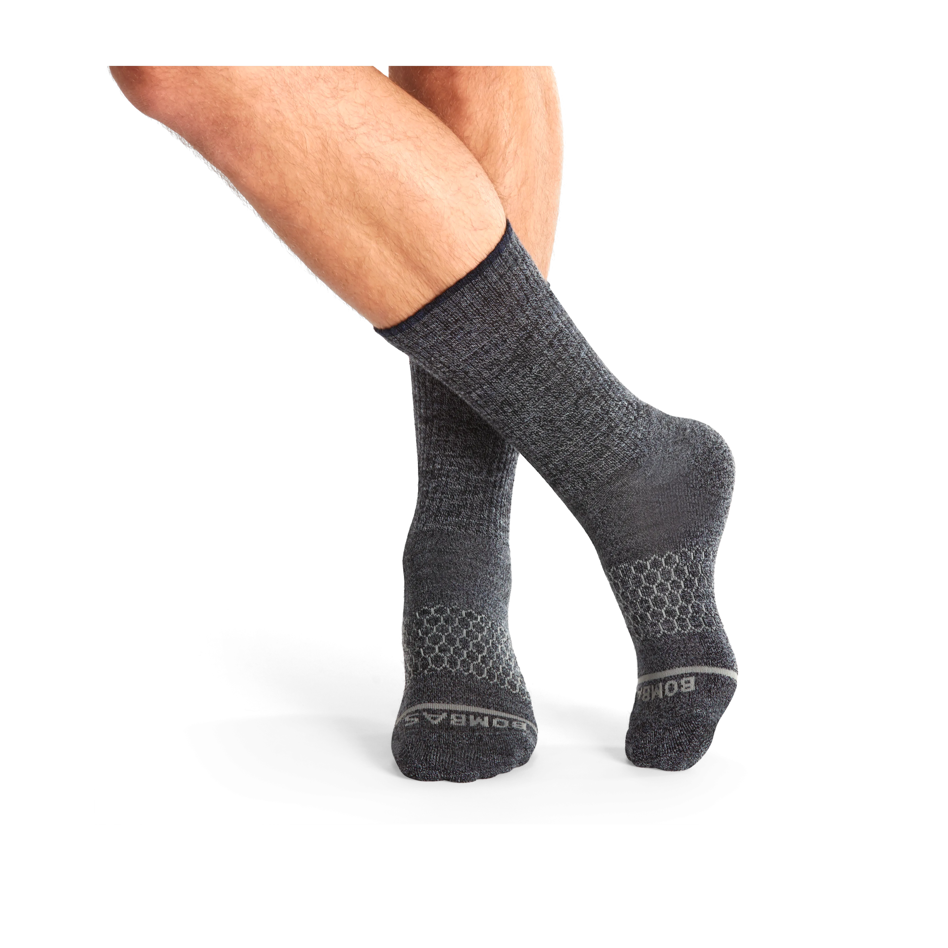 Men's Merino Wool Calf Sock 4-Pack