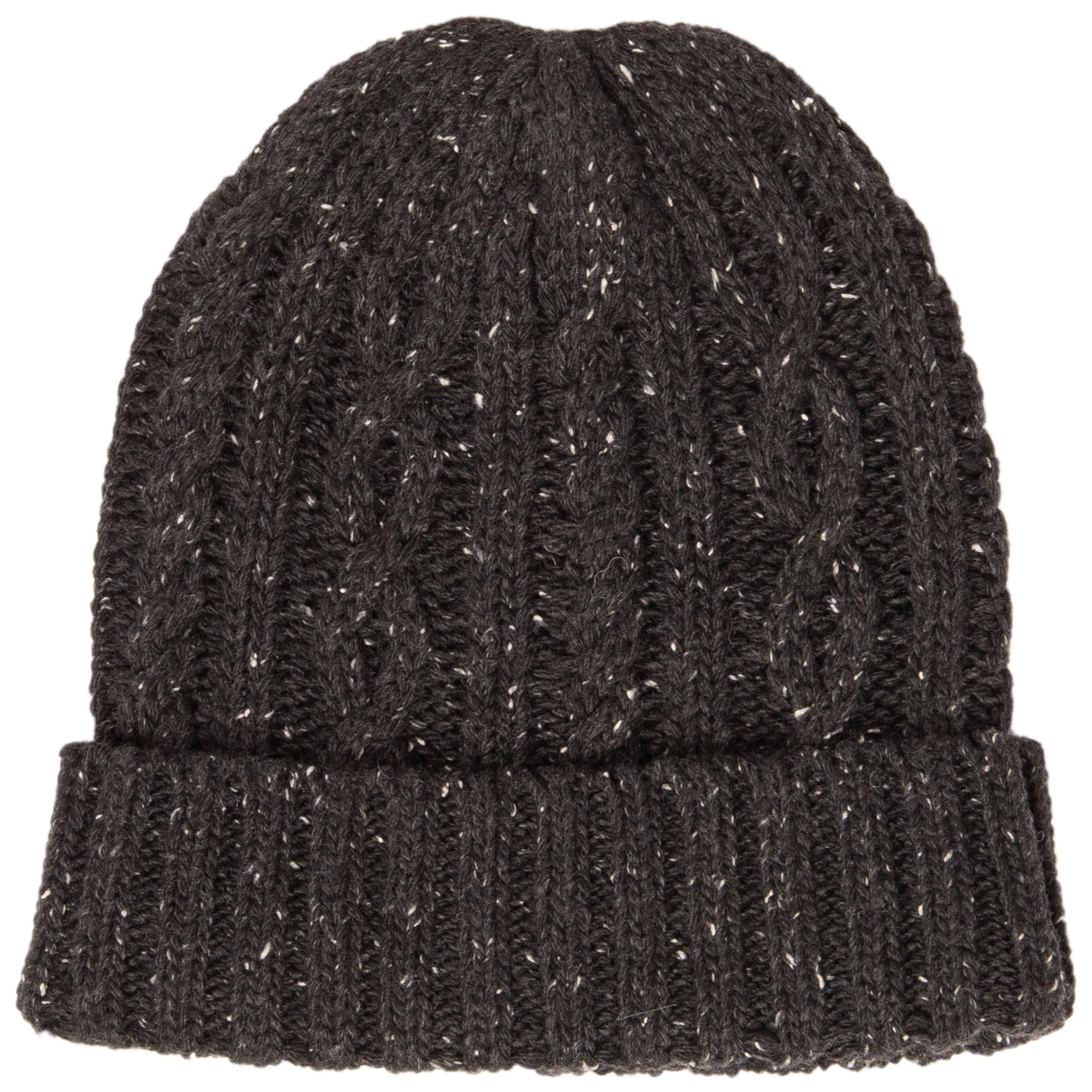 Men's Wool Blend Cable Knit Cuffed Beanie