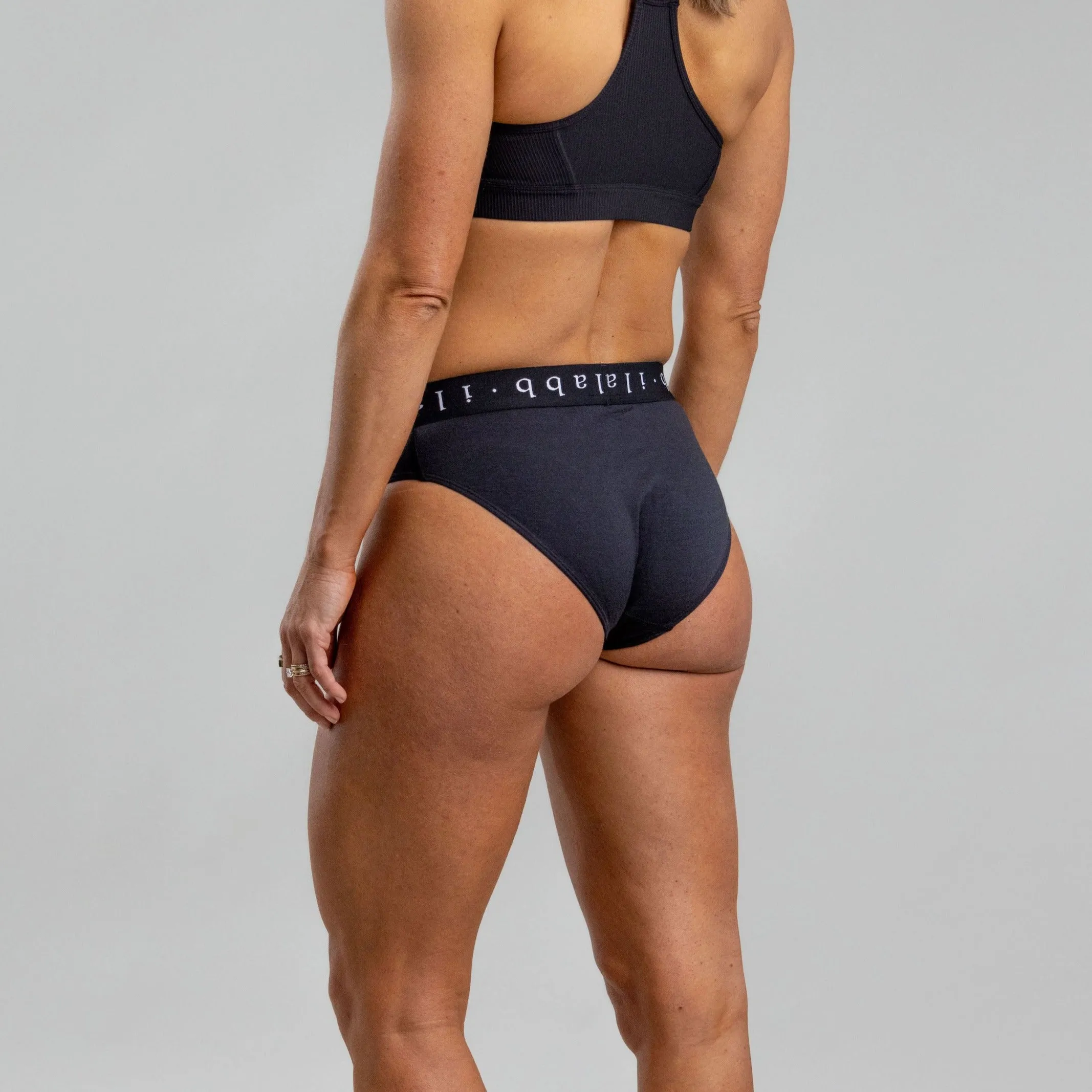 Merino Brief - Women's BLACK