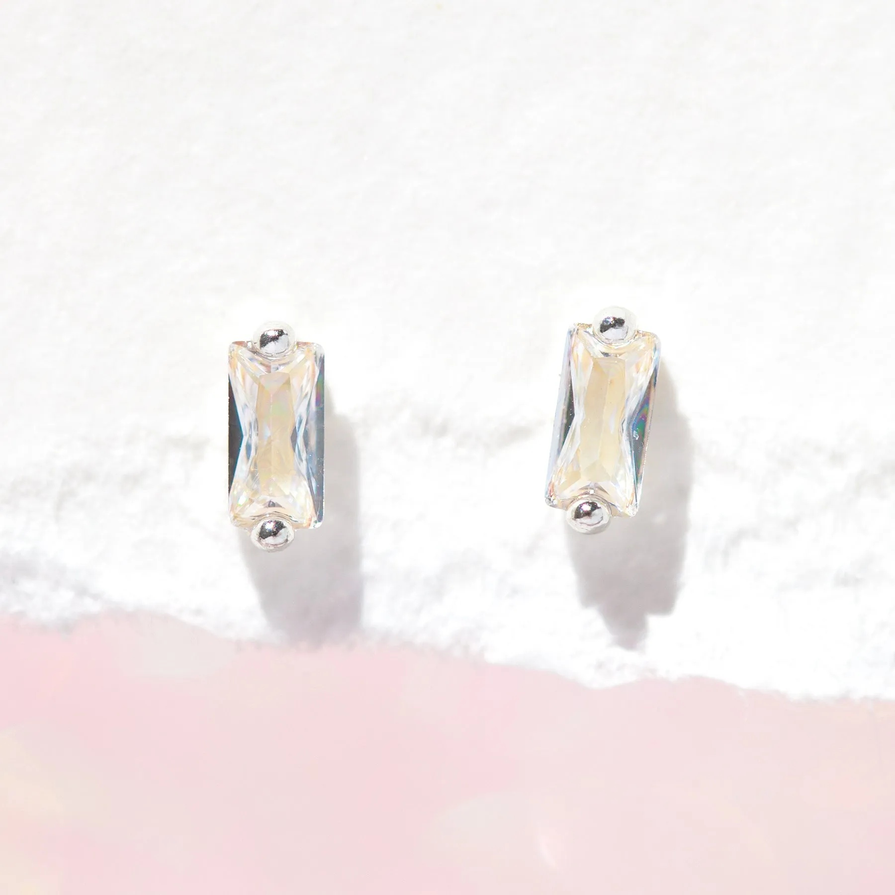 Mini Baguette Studs