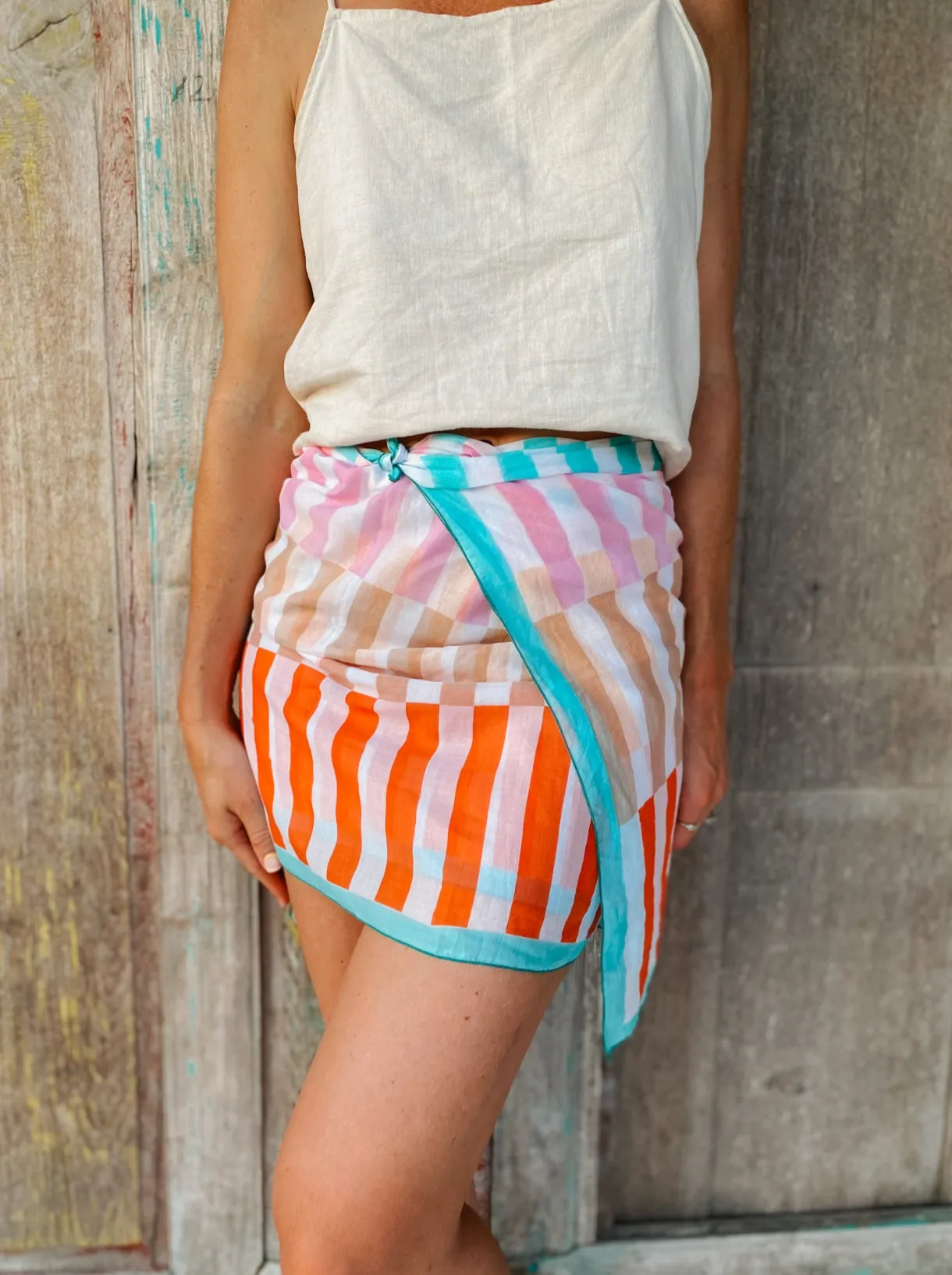 Multi Stripe Sarong