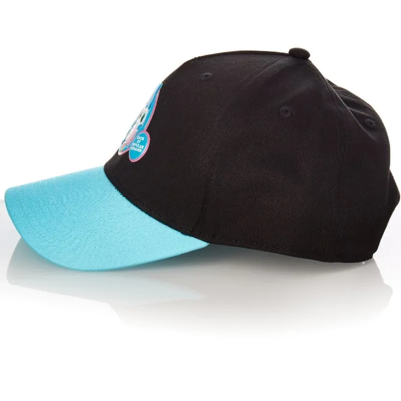 Official Sonic the Hedgehog Ice Cream Logo Black & Blue Snapback