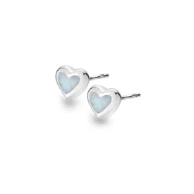 Opalite love stone studs