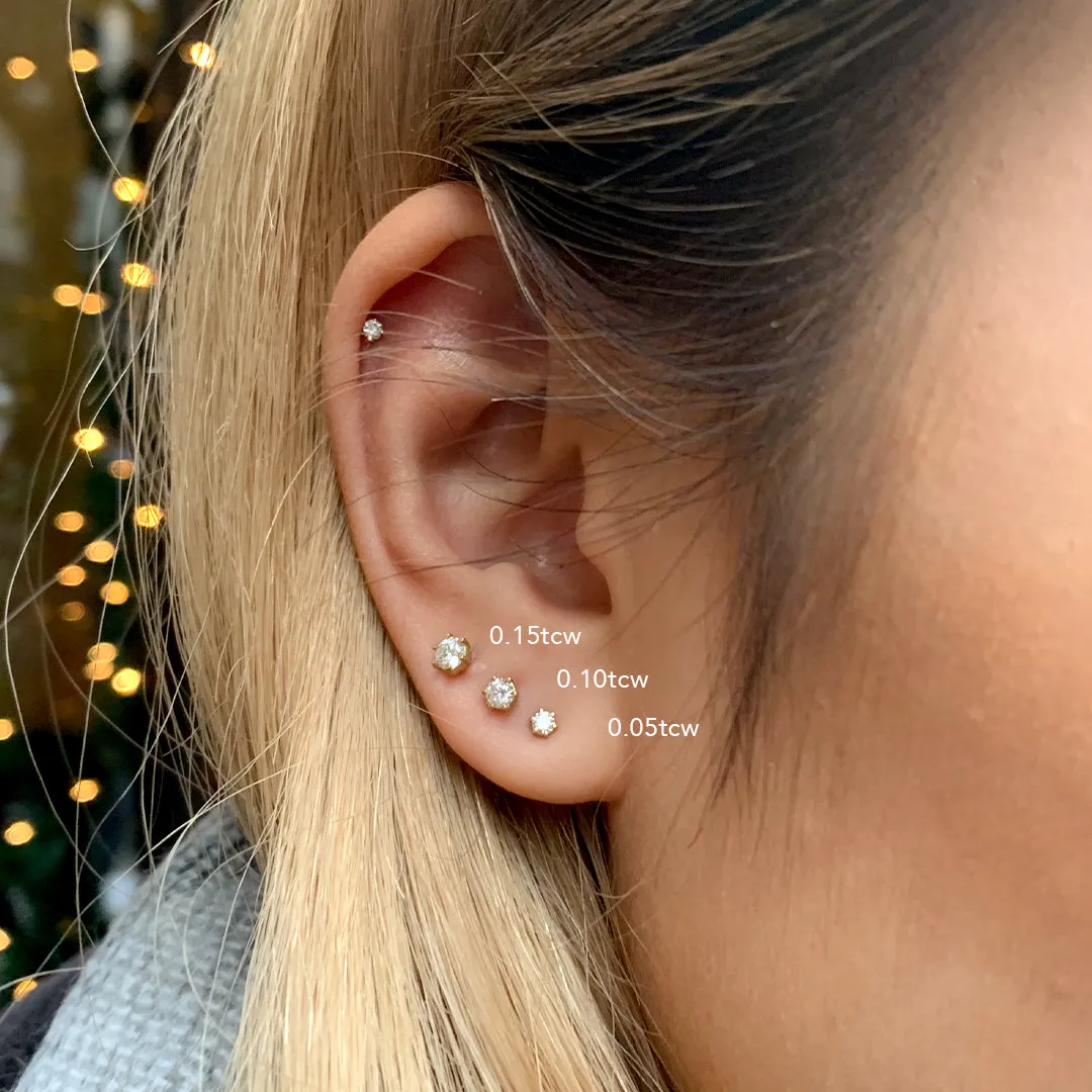 Penelope Diamond Studs