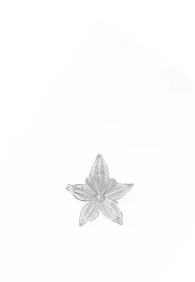 Silver Filigree Star Pin