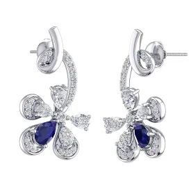 THE SAPPHIRE FLAME STUDS